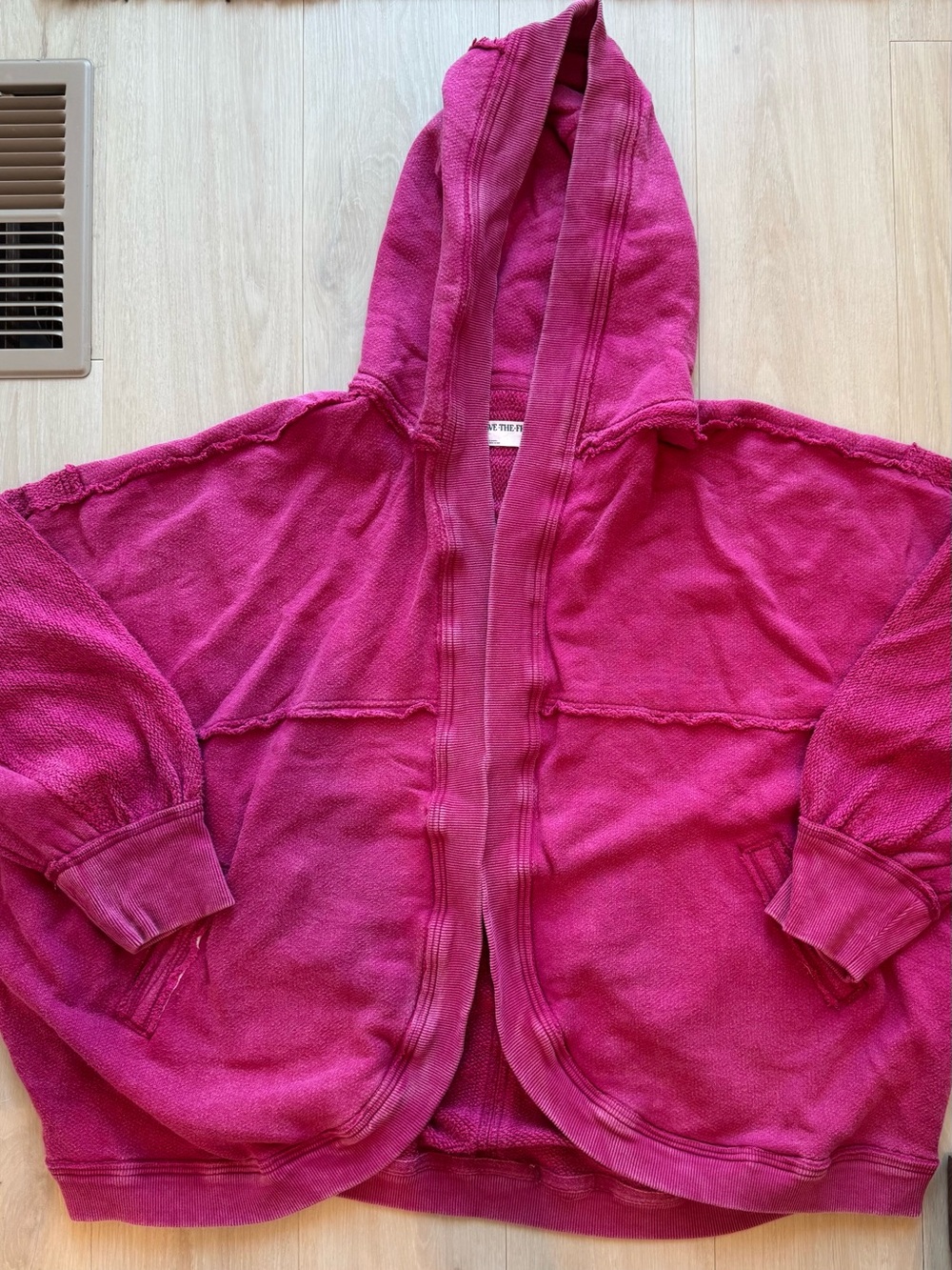 We The Free  Jacket in Deep Raspberry Pink